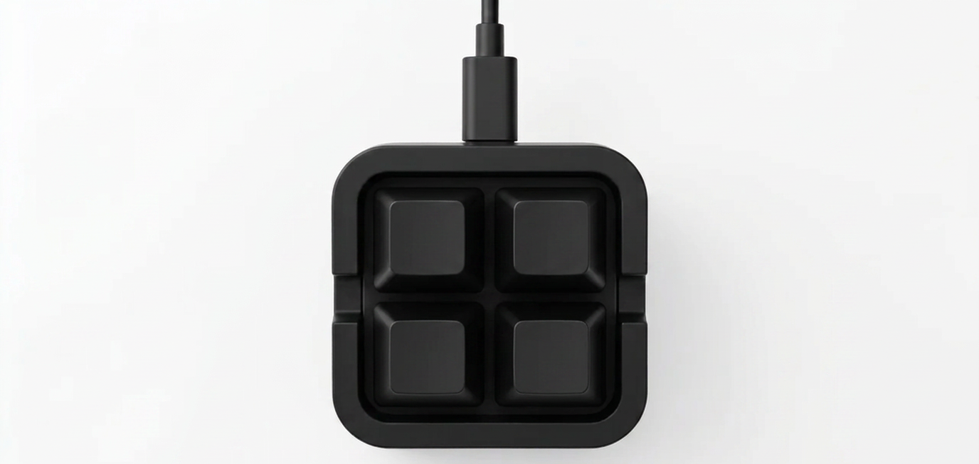 4-key keypad