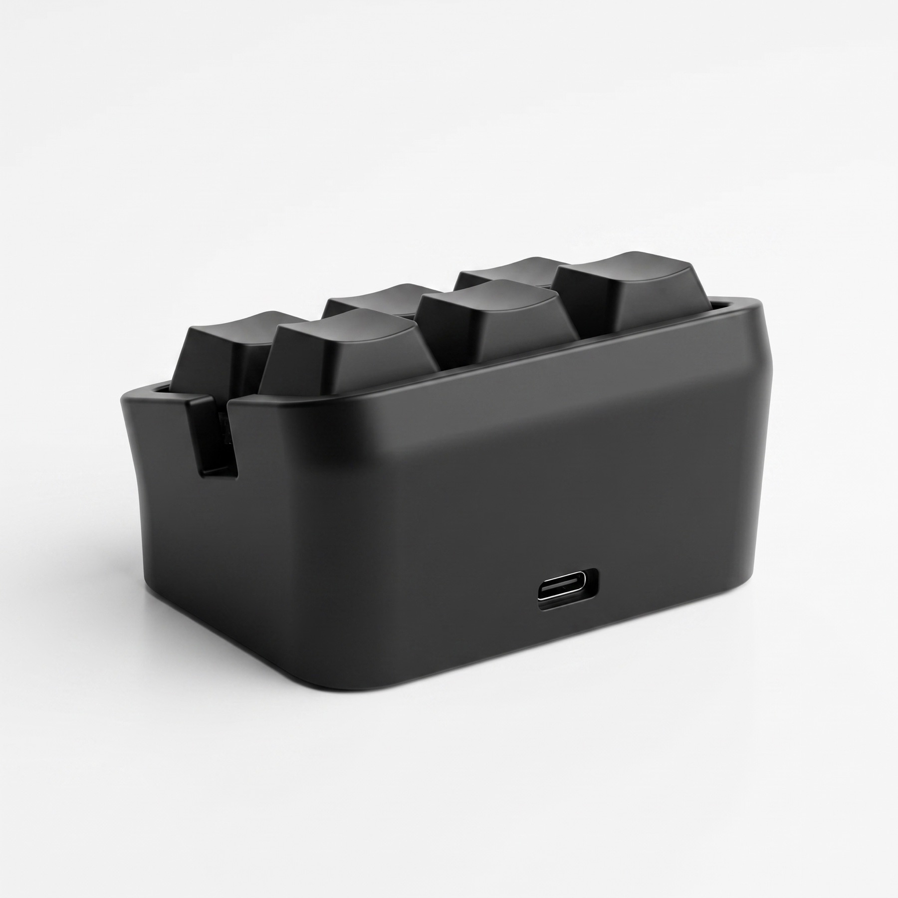 MKYADA keypad, back view with USB-C